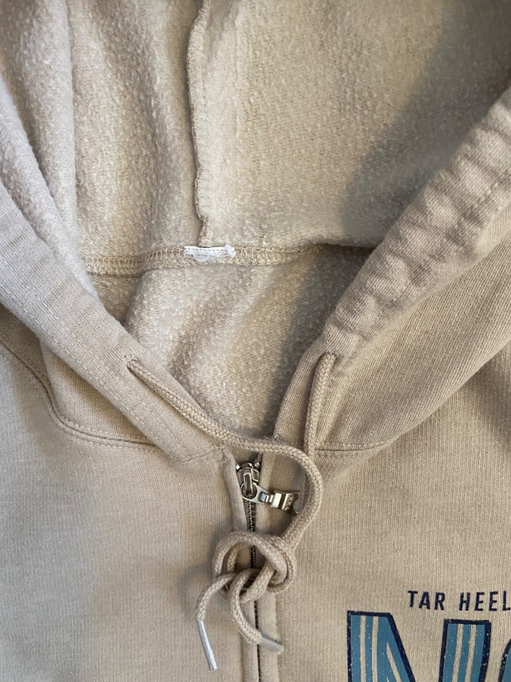 2X TAR HEEL North Carolina zip up hoodie EsTiMaTeD 1789 - Picture 4 of 4
